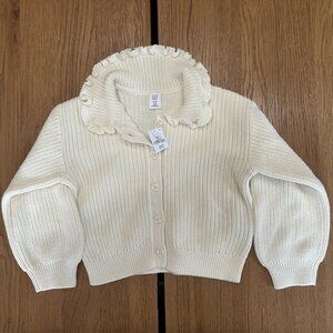 Gap Toddler Girls Cream Sweater Size 4T NWT